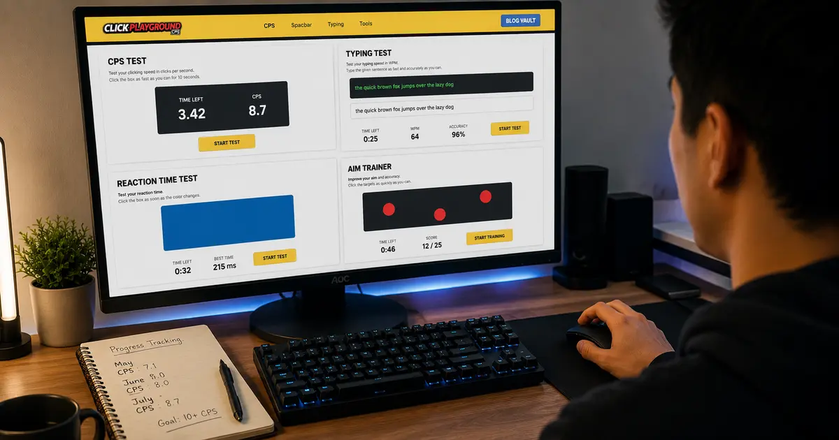 How to Use Click Playground to Track Your Skill Improvement